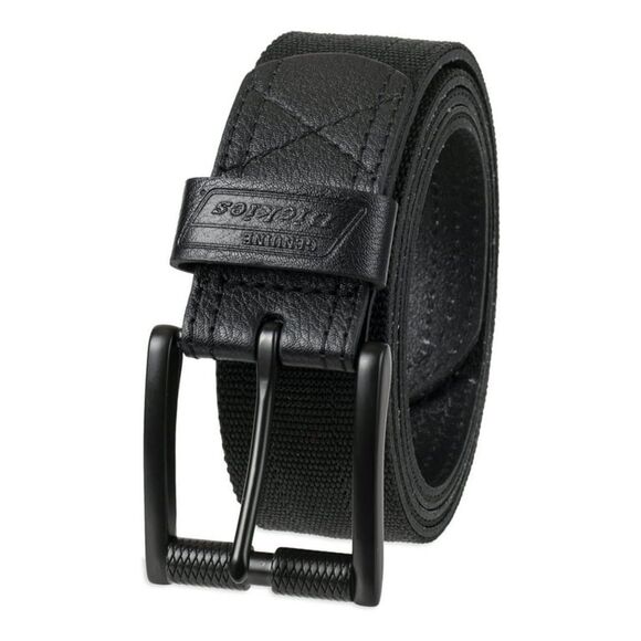 Genuine Dickies Men's Size 32 Casual Black Nylon Belt Streetwear Workwear - Picture 2 of 11